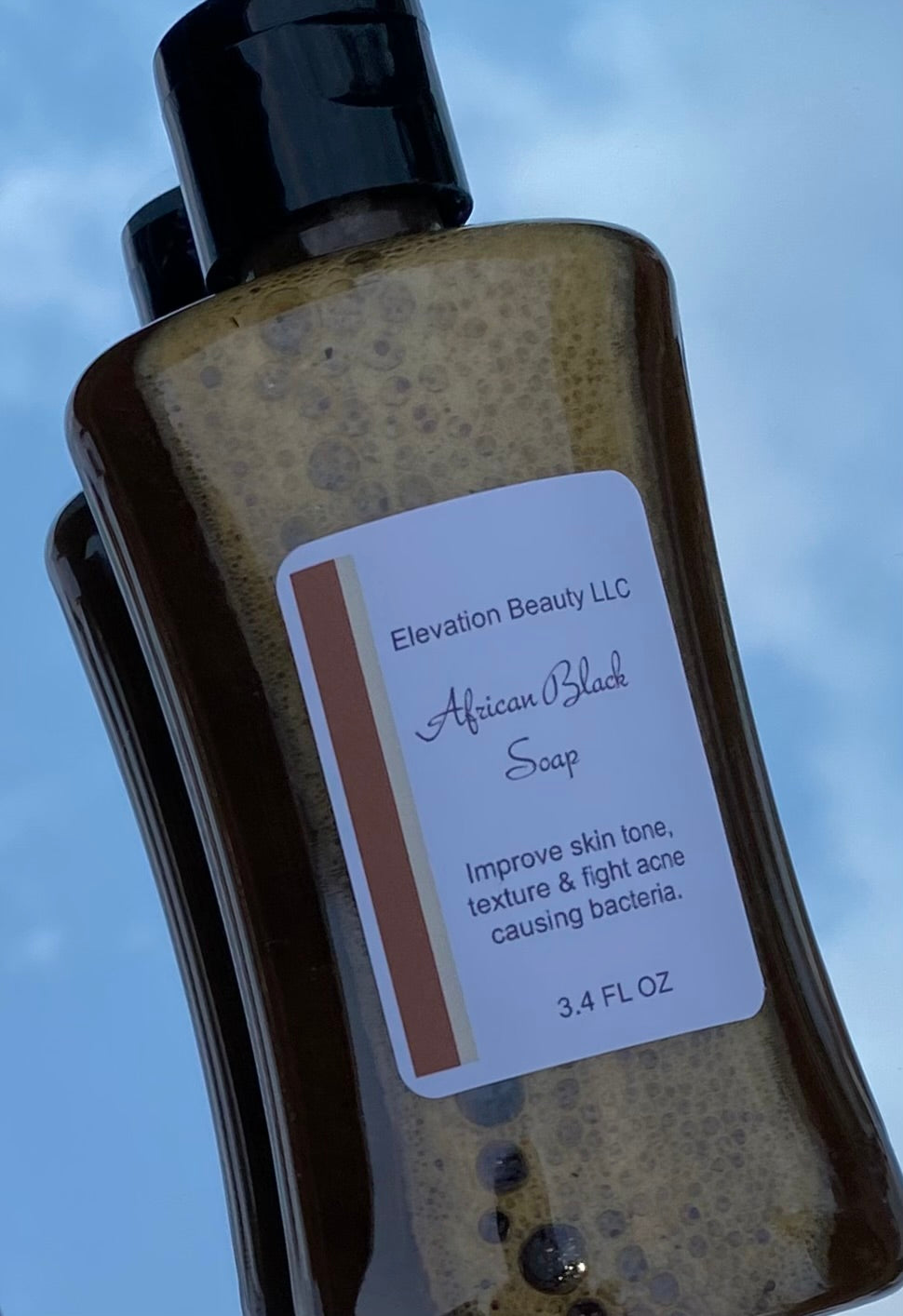 Raw Liquid African Black Soap