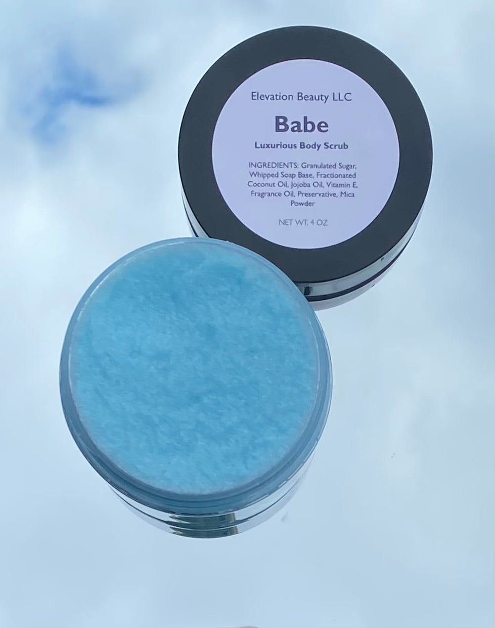 Blue Ice luxurious body scrub